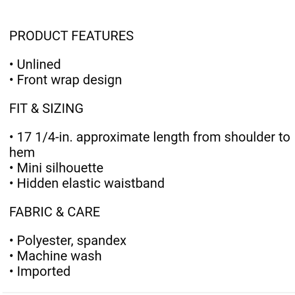 👀50% OFF❣️NWT‼️ SO brand Juniors Plaid Wrap Mini Skirt - Picture 3 of 6